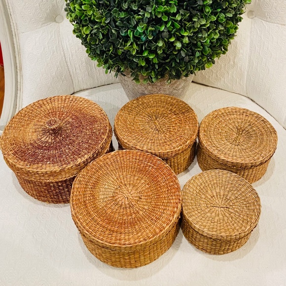 Vintage Other - Vintage Nesting Baskets